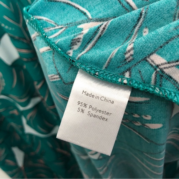 Leota Green Tara Jersey Dress Size Md - Picture 5 of 5